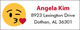 Kisses Emoji Return Address Labels Image 1 of 2